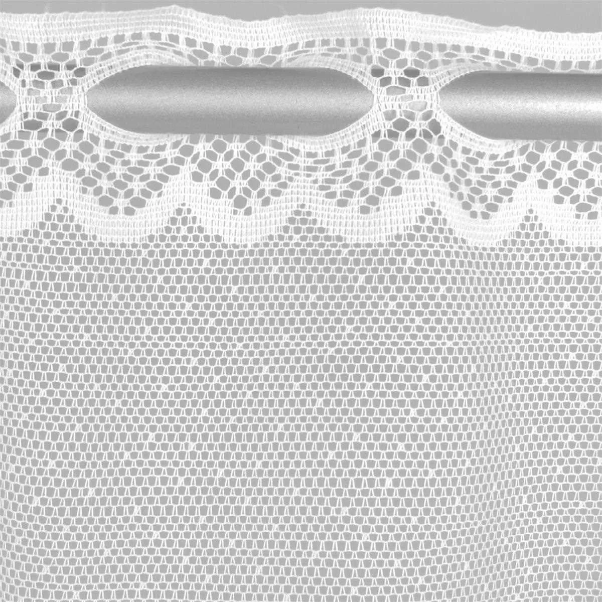 Bistrogardine 150×120 cm – 1 St, Spitzenoptik, Stangendurchzug